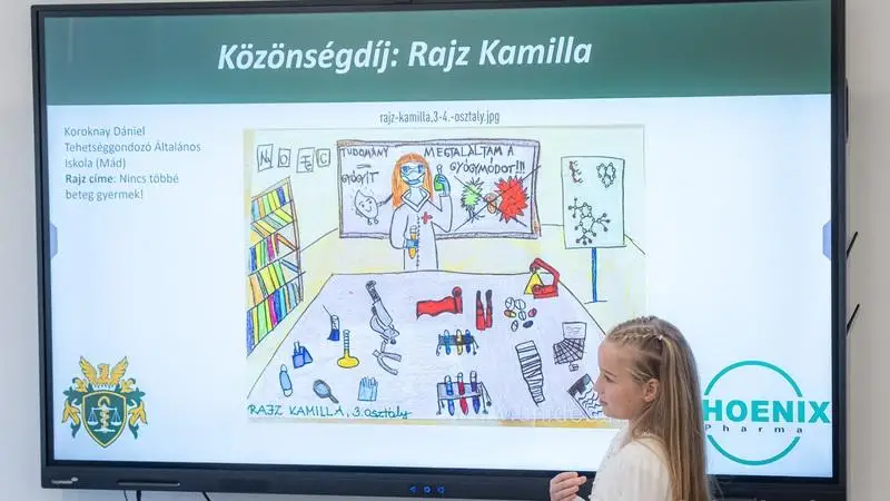 Gyerekrajzok a tudományról – díjátadó a Debreceni Egyetemen