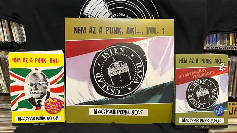 Újabb punkkönyv és -lemez jelent meg