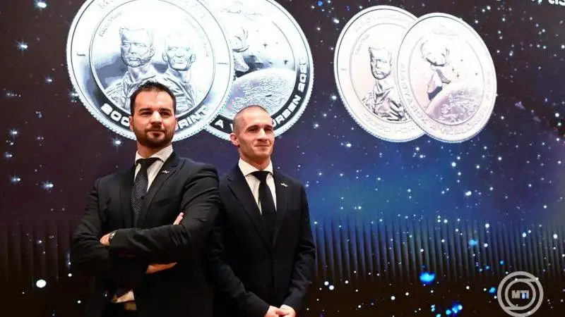 A magyar űrrepülés előtt tiszteleg az MNB 