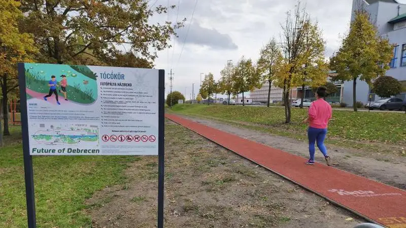 Elkészült a Tócókör futóliget Józsán