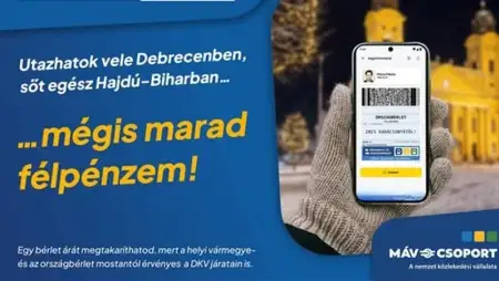 Buszon, trolin, villamoson is érvényes a vasúti bérlet