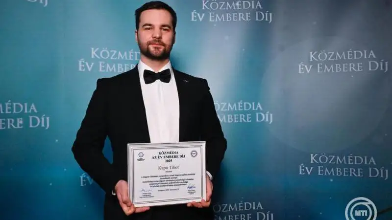 Kapu Tibor kapta a Közmédia Év Embere Díját