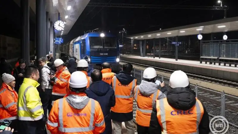 Elindult a rendszeres teherforgalom a Budapest-Belgrád vasútvonalon