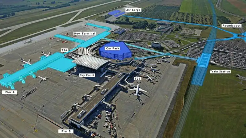 A reptéri beruházás 2034-35-ben valósul meg teljesen