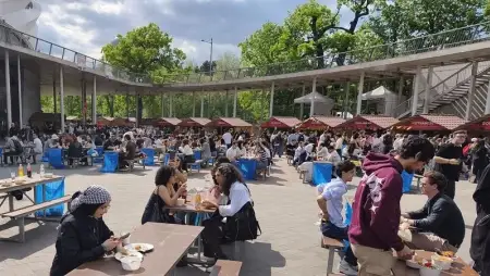 A Debreceni Egyetem rendezvényén 36 nemzet különleges ételeit kóstolhatták 