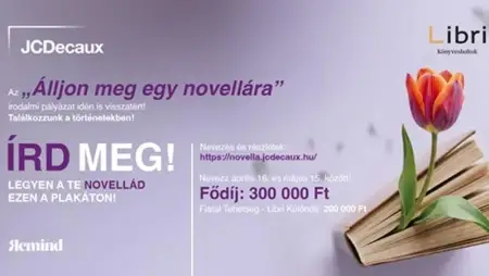 Az irodalmi pályázatra május közepéig lehet jelentkezni