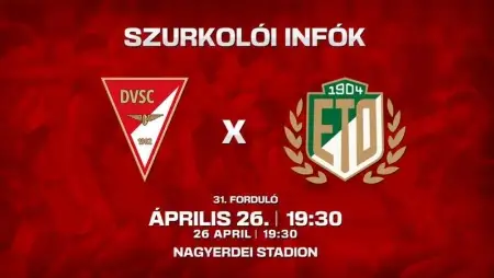 A DVSC-Győr meccsen mindkét gárdának szükséges a győzelem 