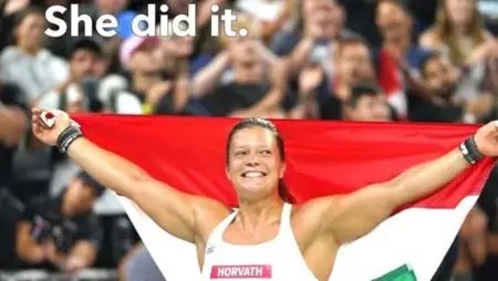 Horváth Laura a funkcionális fitnesz világelsője 