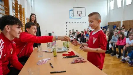 Újabb állomásához érkezett a DVSC nagy sikerű suli roadshow-ja