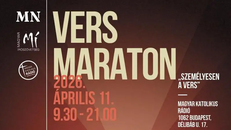 Szombaton rendezik meg a Versmaratont