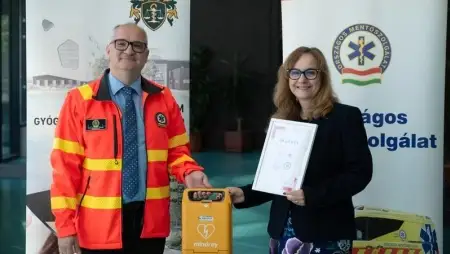 Átadták Hajdú‑Bihar 50. Életmentő Pontját a Debreceni Egyetemen