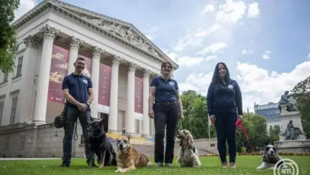 Németországban nyomozott a magyar Archeo Dogs
