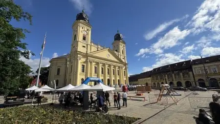 A Nagytemplomnál ma minden a kihívásról szól – indul a toronyfutás