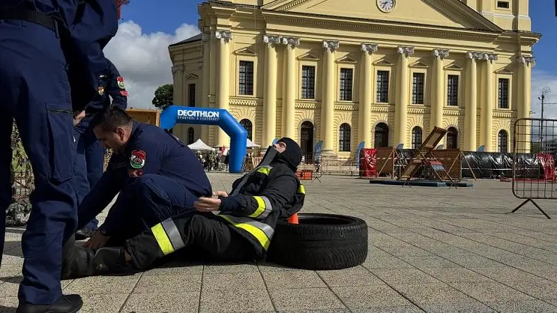 A Nagytemplomnál ma minden a kihívásról szól – indul a toronyfutás