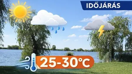 Záporokkal tarkított, de túlnyomóan napos hétvége vár ránk