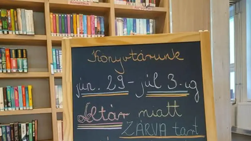 A csapókerti könyvtár szombattól fogad ismét olvasókat