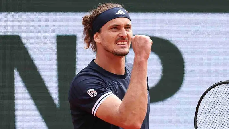 A hamburgi születésű teniszezőnek ez az első Grand Slam-serlege