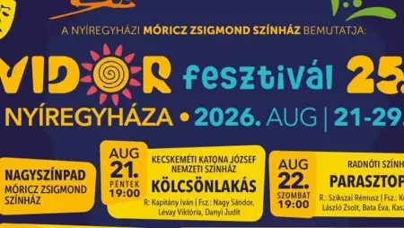 A debreceniek számára vonzó lehet az augusztus végi nyíregyházi fesztivál
