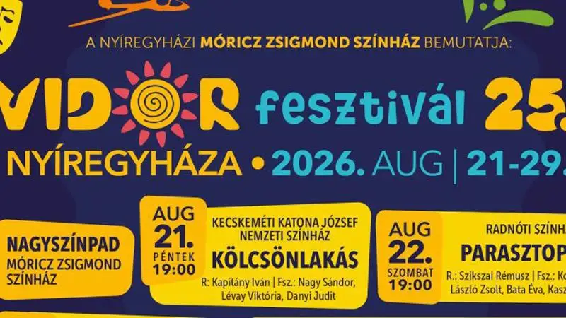 A debreceniek számára vonzó lehet az augusztus végi nyíregyházi fesztivál
