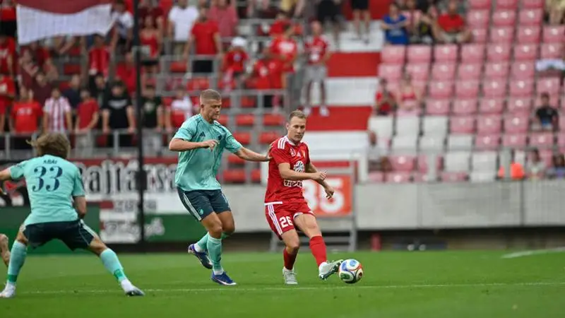Érvényesült a papírforma, három gólt kapott itthon a Loki a dánoktól