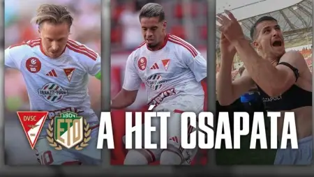 Az ETO után vasárnap Kisvárdán vár nagy feladat a DVSC focistáira 