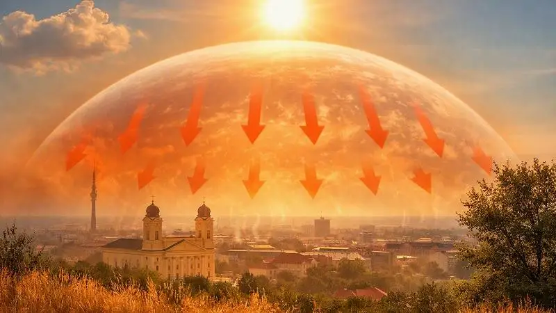 Újra 35 fok közelében – így változik Debrecen időjárása a következő napokban