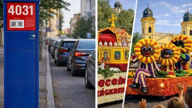 Ingyenes parkolás és forgalmi változások Debrecenben a virágkarnevál idején
