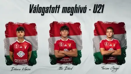A DVSC jó utánpótlásnevelését bizonyítják a meghívások