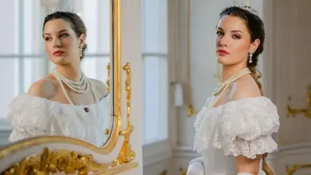 Sisi alakját idézi meg Tollas Viktória fotósorozata, amely a Gödöllői Királyi Kastélyban készült