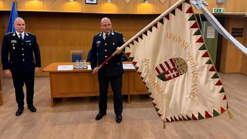 Beiktatták Bakk Richárdot, Hajdú-Bihar megye új rendőrfőkapitányát