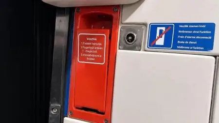 Meghúzta a vészféket, mert nem állt meg Hajdúhadházon a vonat