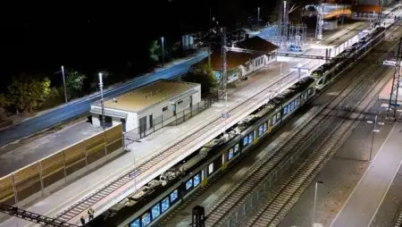 Sikeres volt a Budapest-Belgrád vasútvonal ellenőrzése 