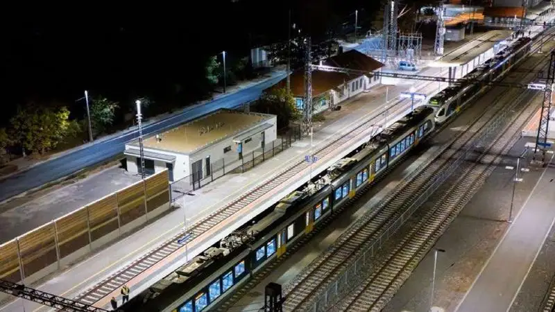 Sikeres volt a Budapest-Belgrád vasútvonal ellenőrzése 